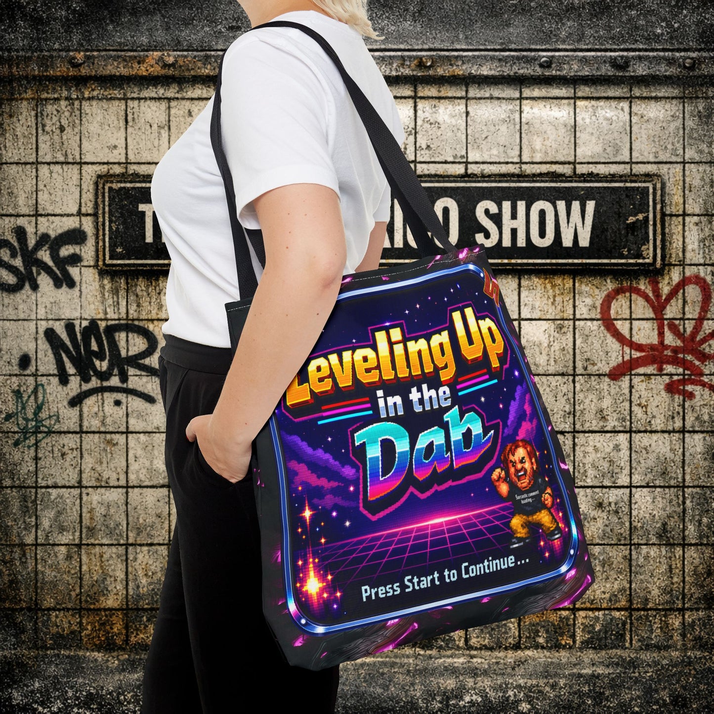 DabbleVerse: Final Boss and Portland Troon Escape Edition Tote Bag