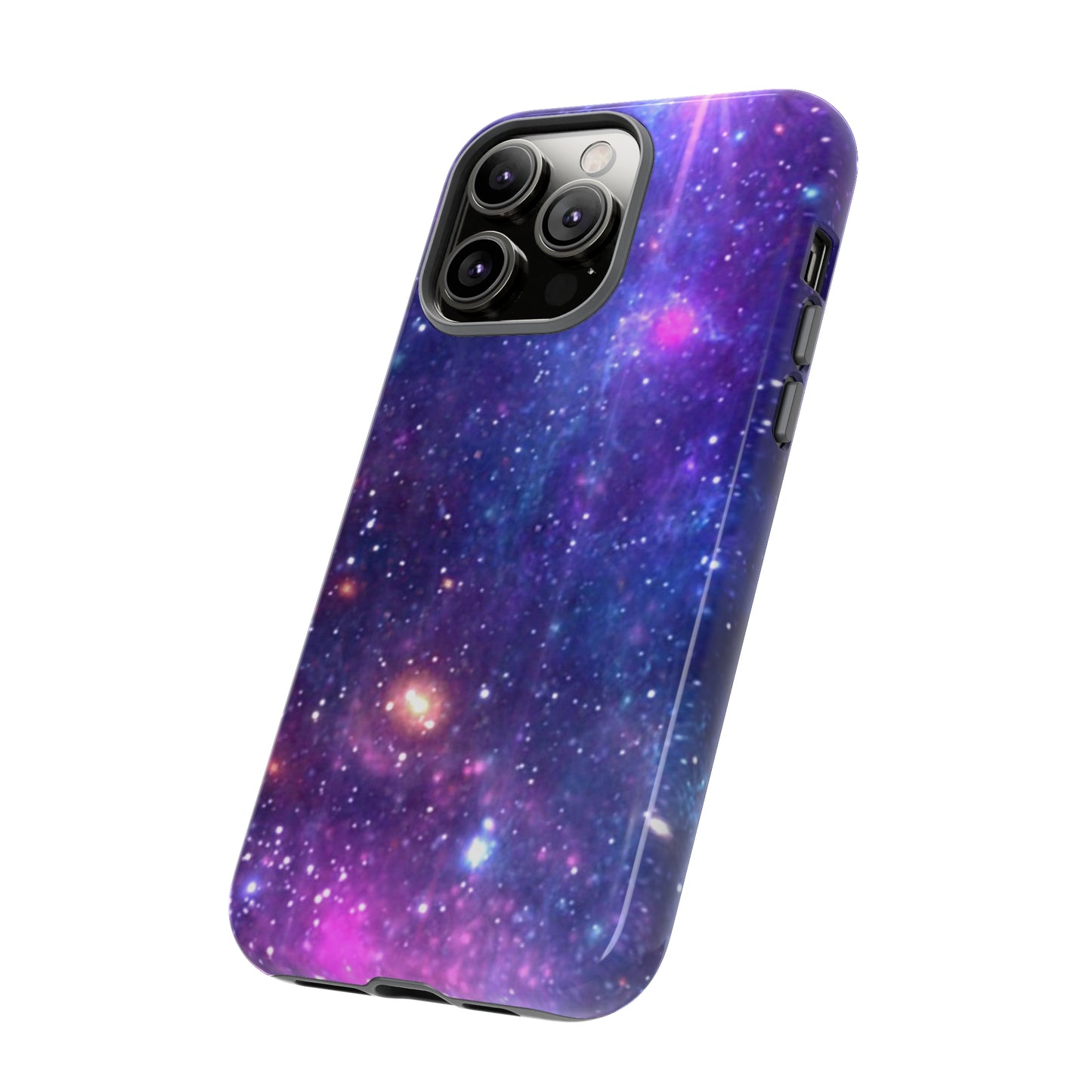 Purple Beyond the Stars Outer Space Out of this World Tough Cases (iPhone, Google, Samsung)