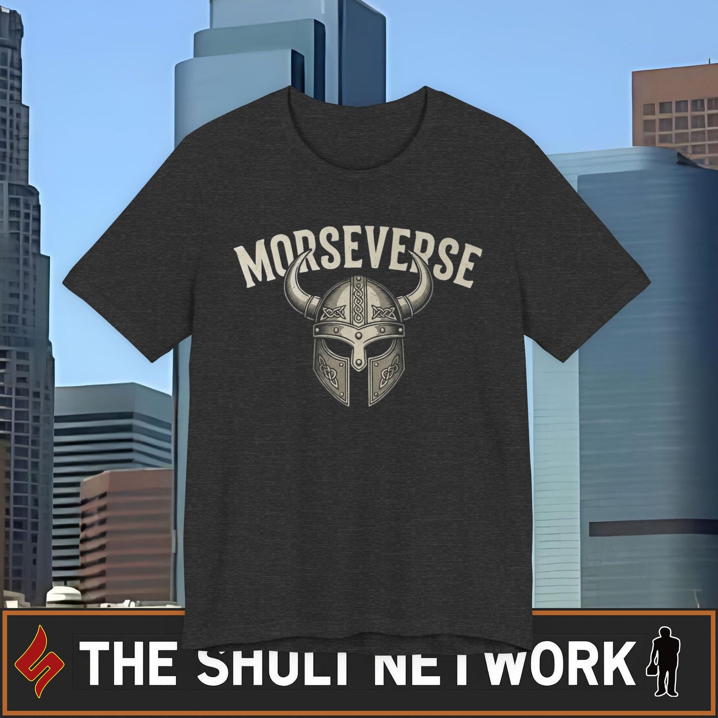 Morseverse Viking Helmet T‑Shirt