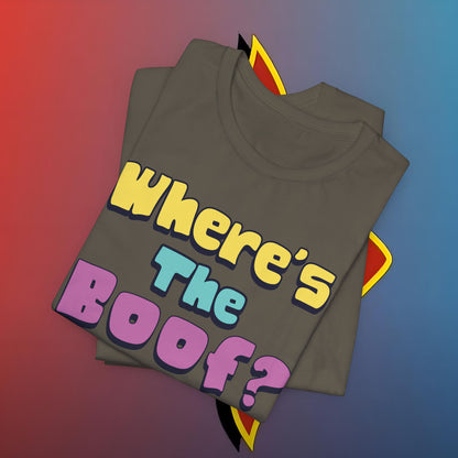Where's the Boof? #skoal" Unisex Jersey Short Sleeve Tee