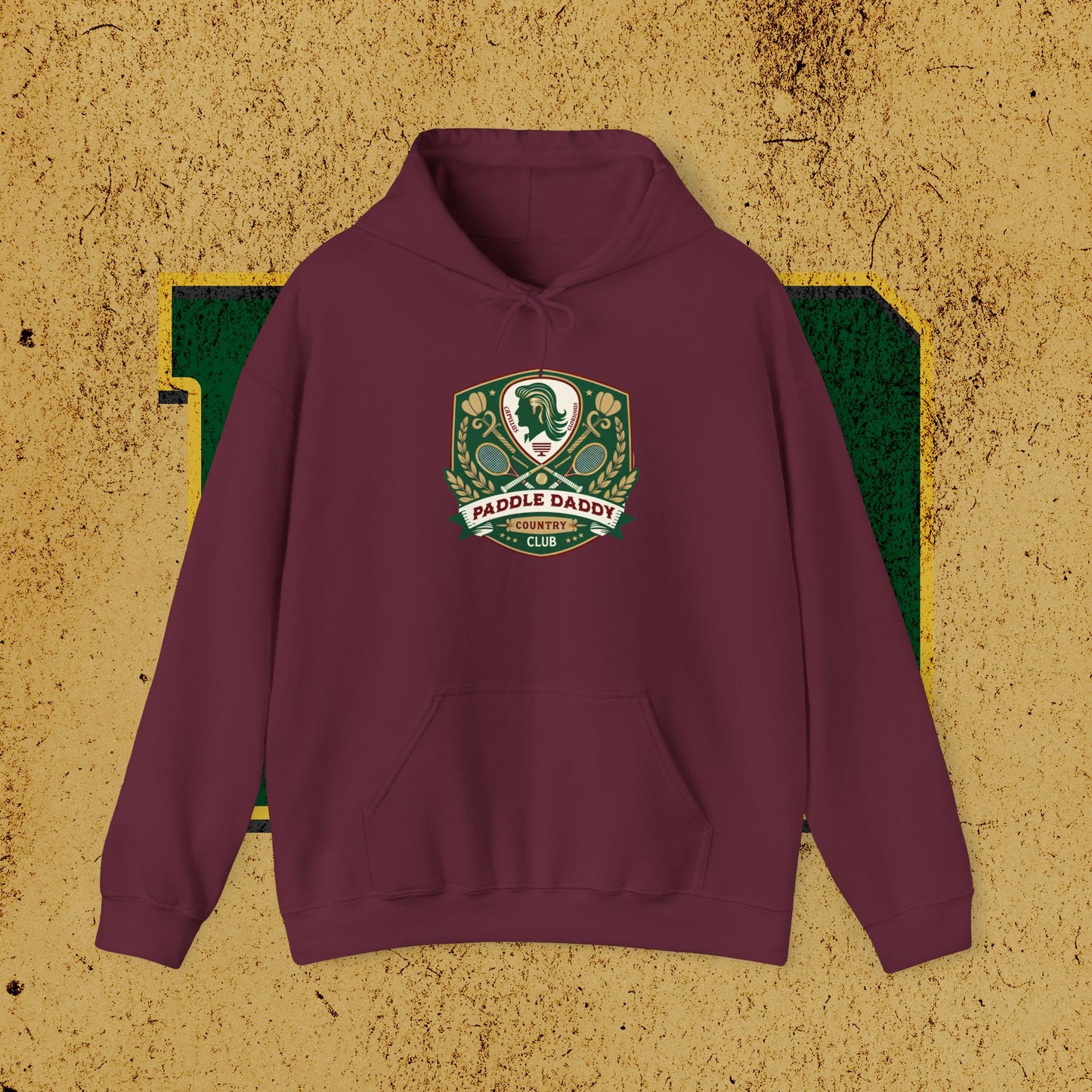 Paddle Daddy Hoodie, Unisex Hooded Sweatshirt for Dads, Elite-ish Comfort for the Ironically Refined