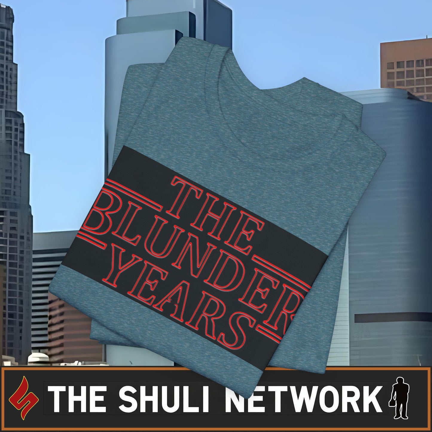 The Blunder Years Tee — Retro Sci‑Fi Inspired Graphic T-Shirt