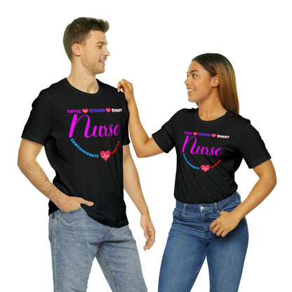 Comfy and Cozy Nurse Bella+Canvas 3001 Jersey T-Shirt: Perfect Gift for Nurses and Nursing Students, Soft Fabric, Various Sizes Available