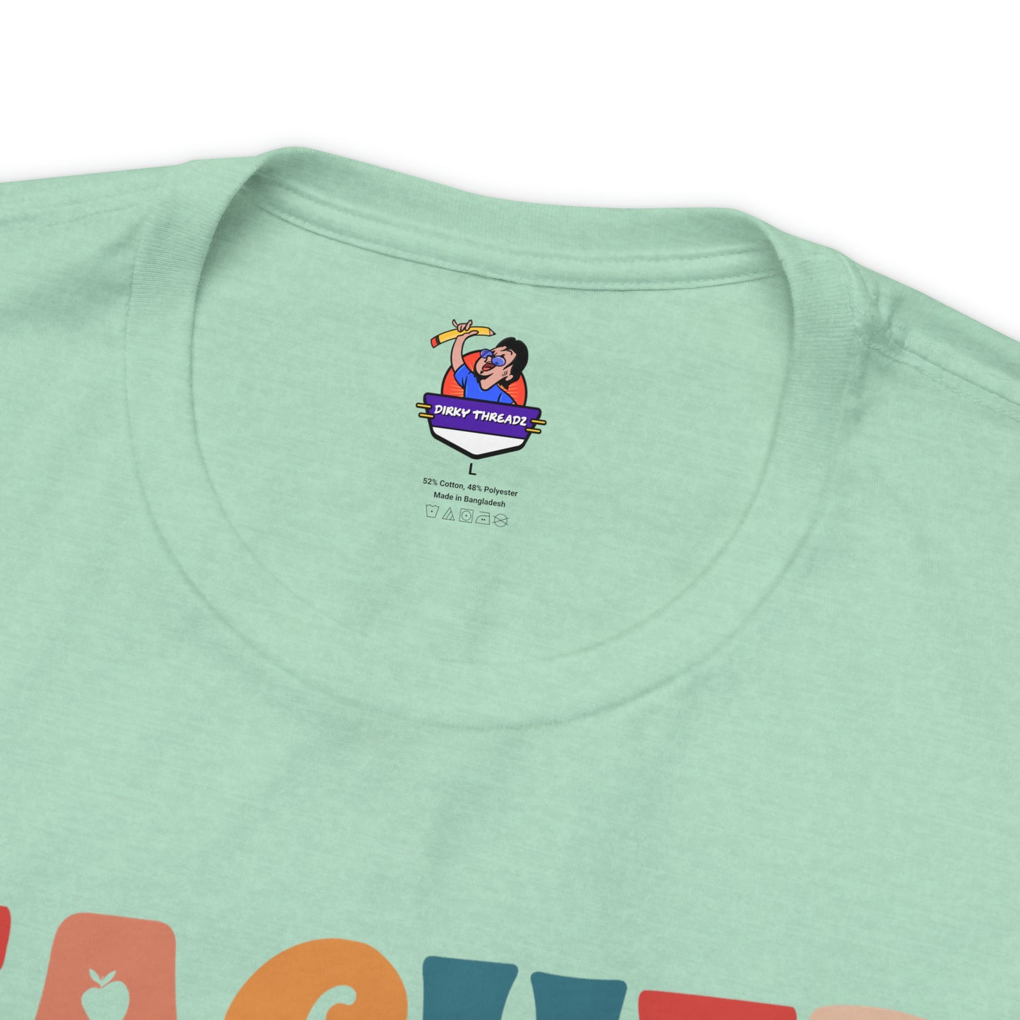 Colorful Teachers Change Lives Back to School Unisex Jersey Short Sleeve Tee Gifts for him, Gifts for Her