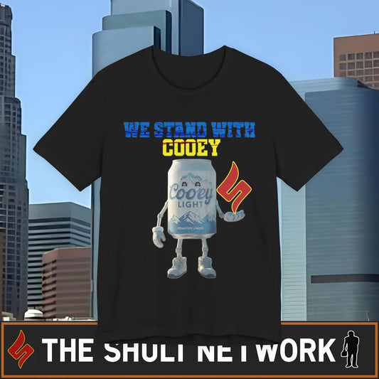 We Stand With Cooey Can Tee — Official Shuli Network Solidarity Drop