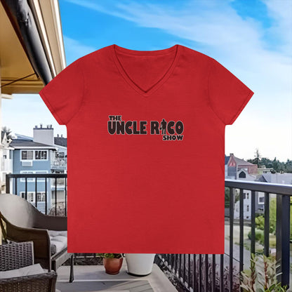 The Uncle Rico Show Not a Farewell Season Lady Dabblers Special Edition Ladies' V-Neck T-Shirt