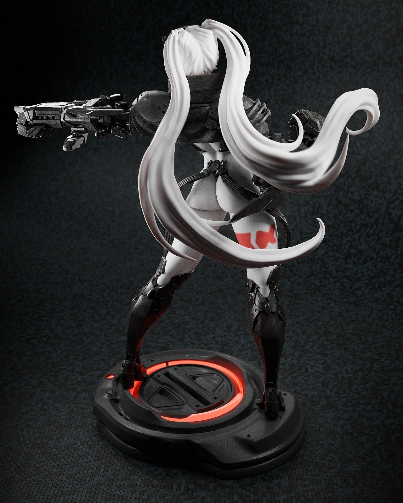 Rebecca Smasher - Cyberpunk: Edgerunners (SFW/NSFW 18+Only) - 1:12, 1:9 Scale, Bust