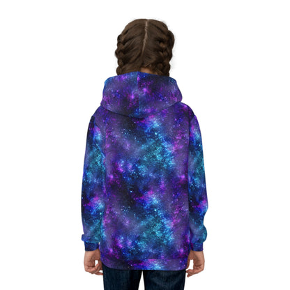 Outer Space Explorer Children's Hoodie (AOP)