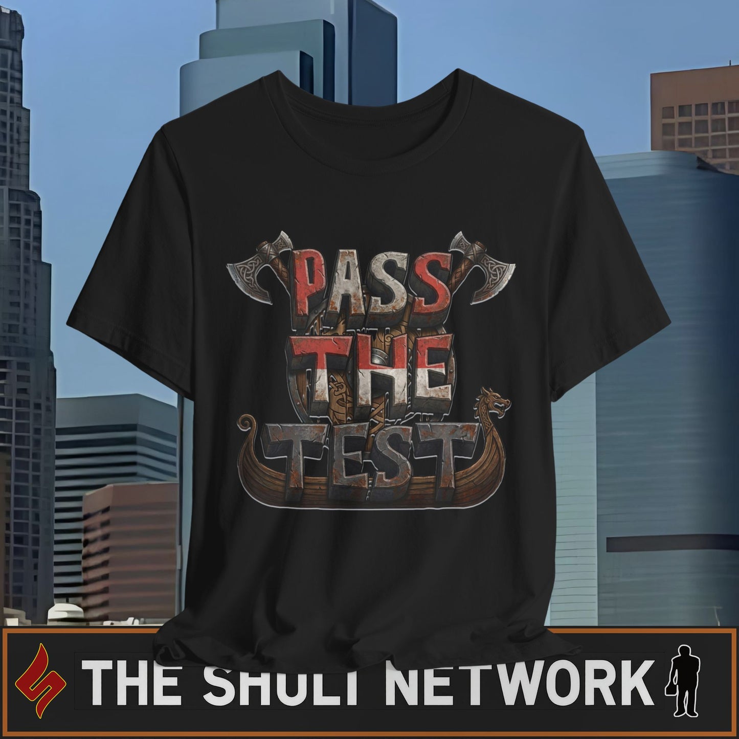 Pass The Test T-Shirt — Motivational Morseverse