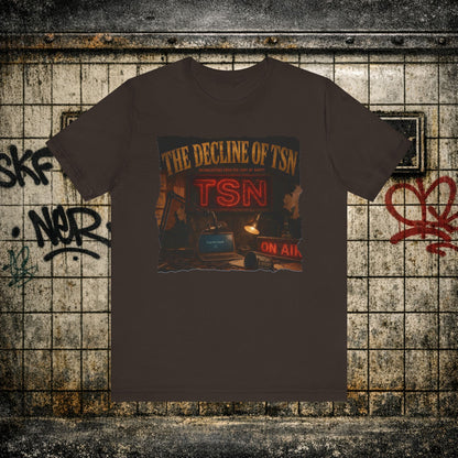 The Decline of TSN "On Air" Vintage Radio Tee