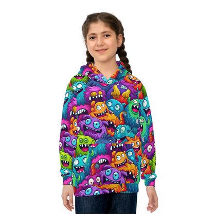 Monster Mash Children's Hoodie (AOP)