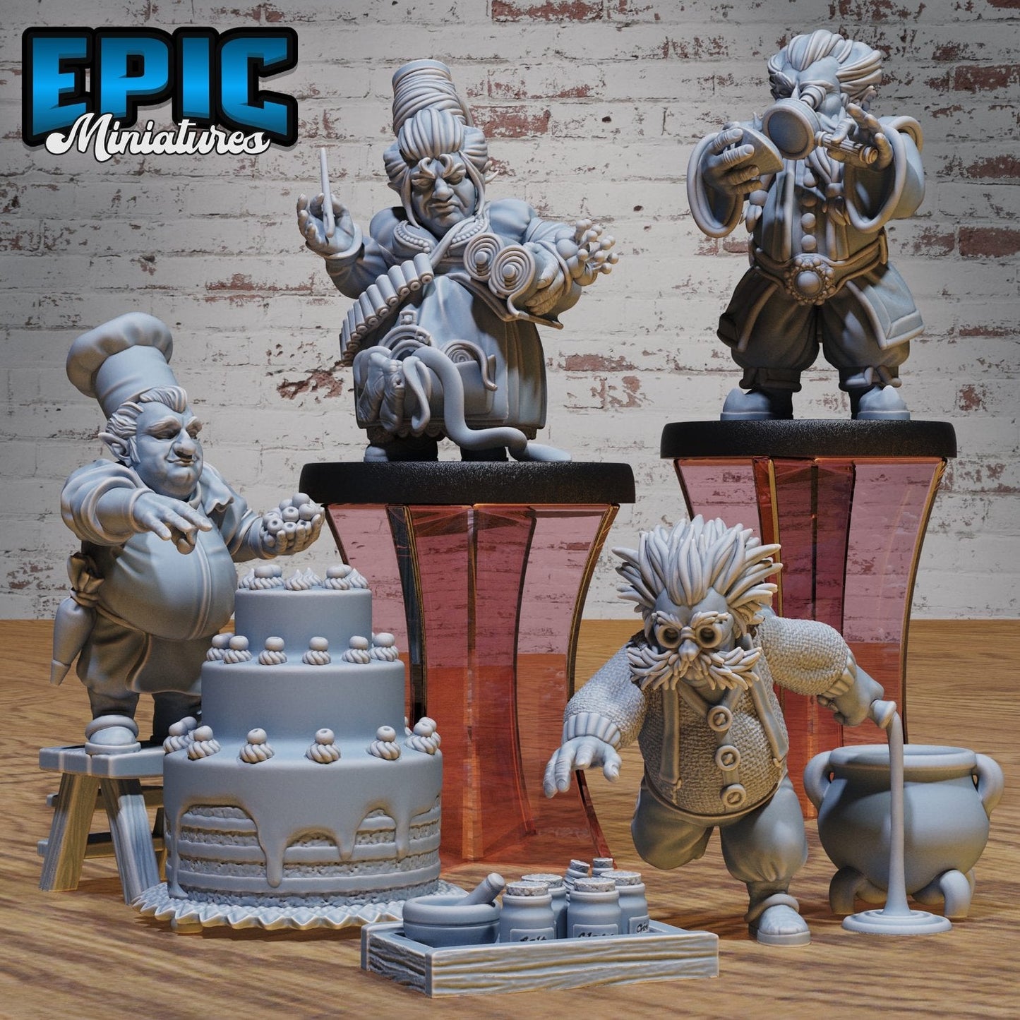 Halfling Villagers