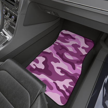 Pink Camo Car Mats (Set of 4)