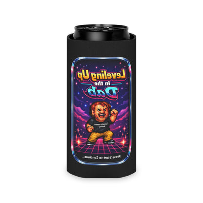 Leveling Up in the Dab Retro  Drink Koozie