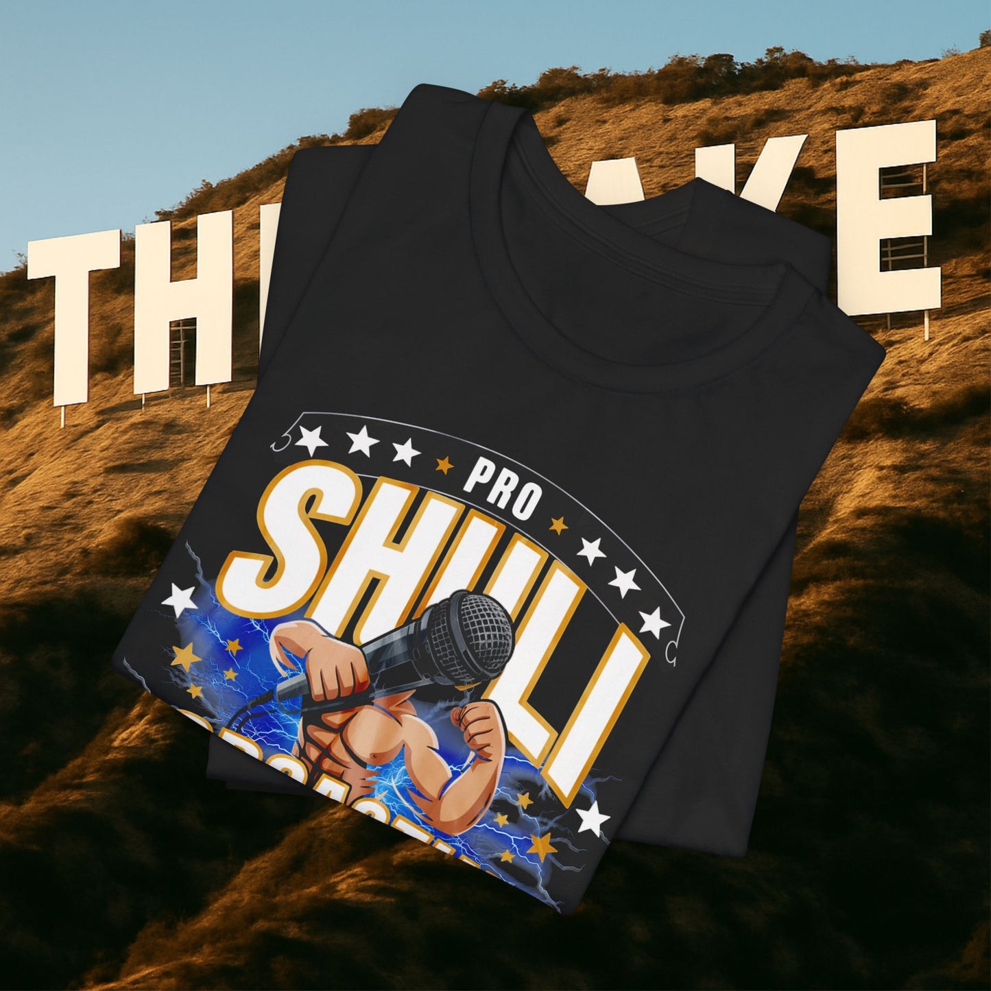 “Podcasting Championship Tee — Because Your Mic Deserves a Belt Too”