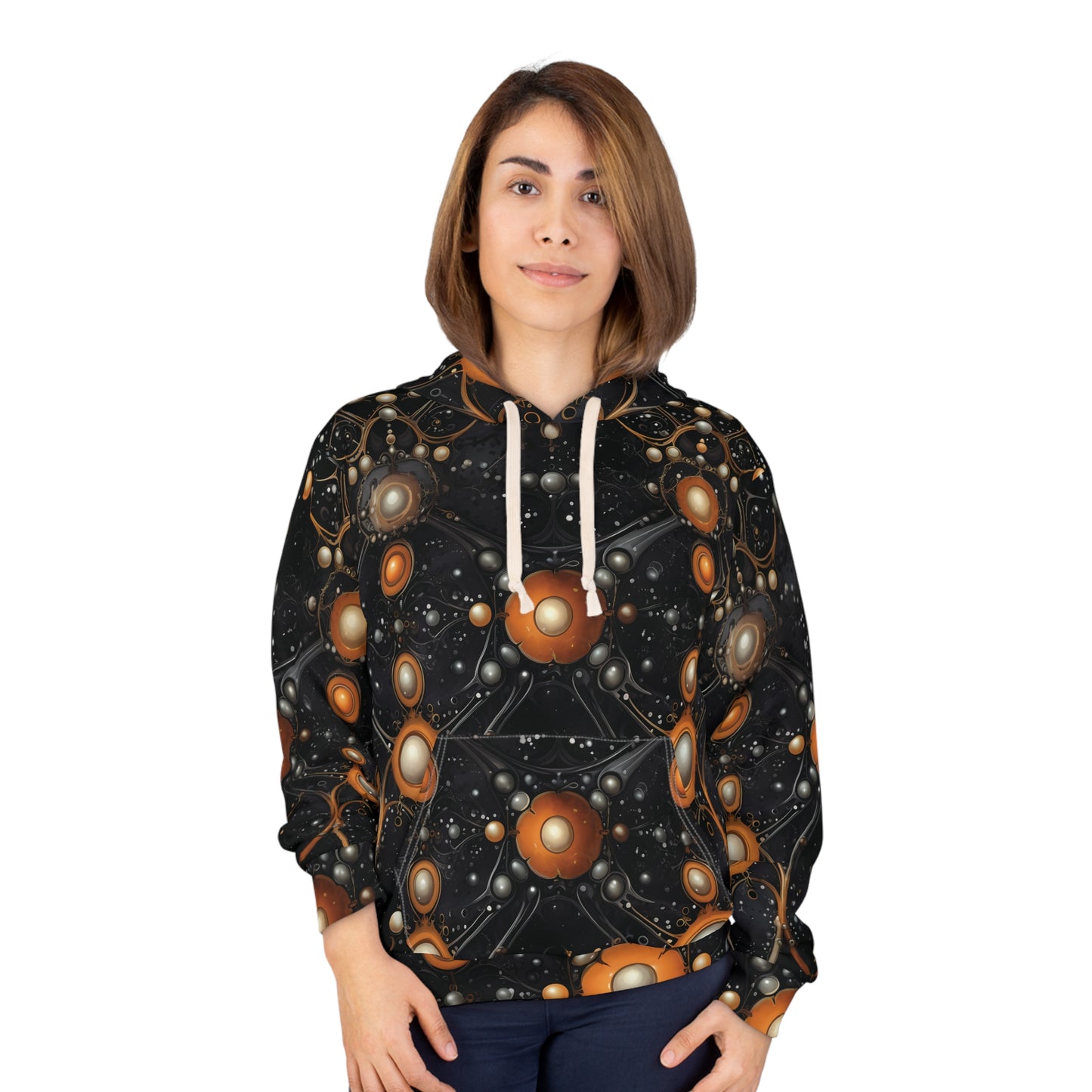 Halloween SteamPunk Unisex Pullover Hoodie (AOP)