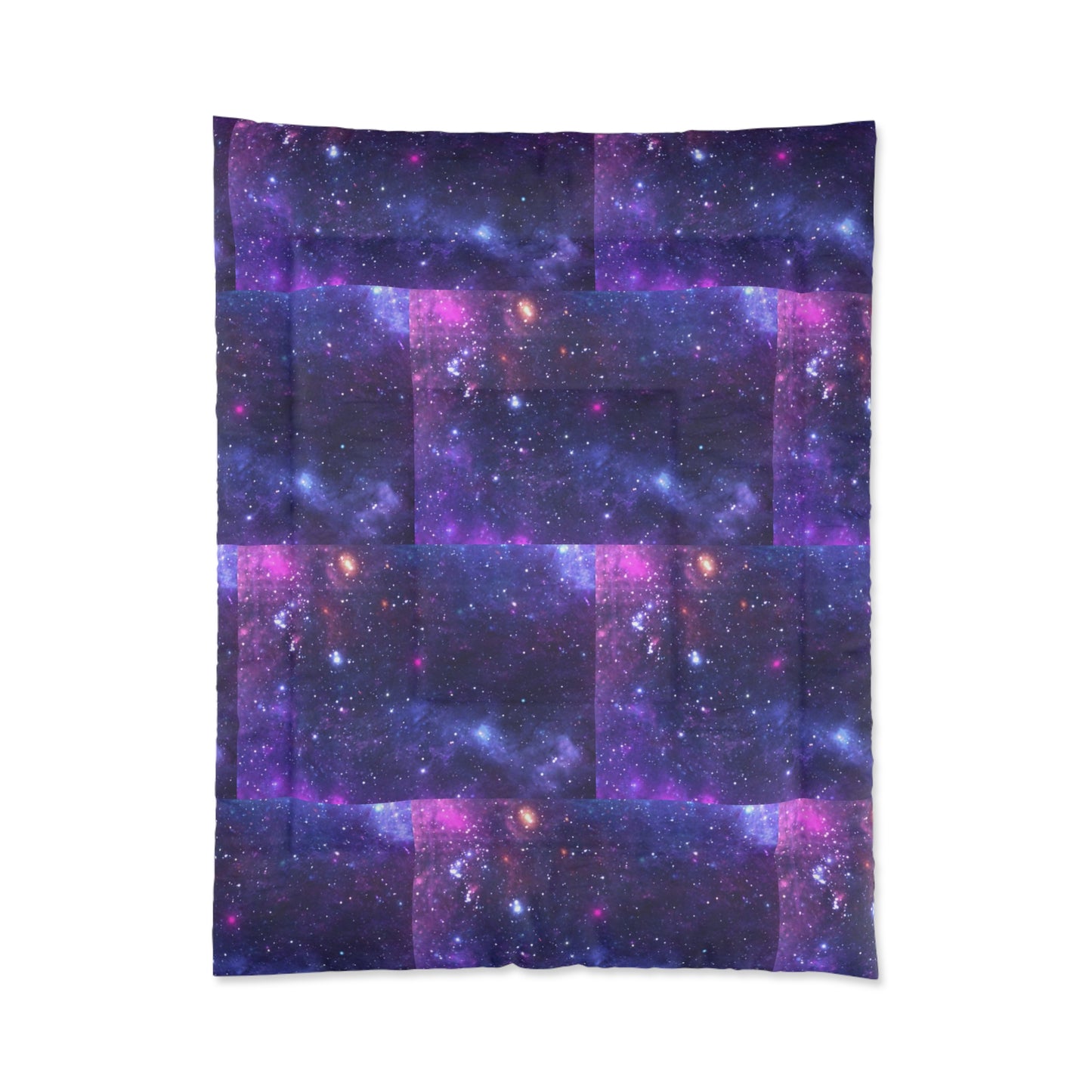 Purple Beyond the Stars Outer Space Out of this World Comforter