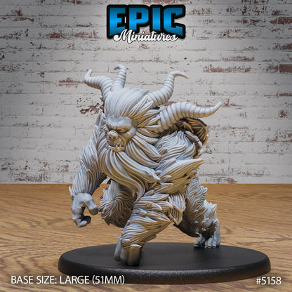 Old Yeti Miniatures – Snowbound Creatures for TTRPGs