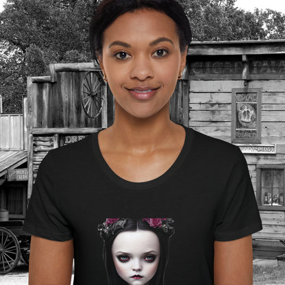 My Resting Witch Face Halloween with Wednesday Addams Women's Organic Short Sleeve T-Shirt