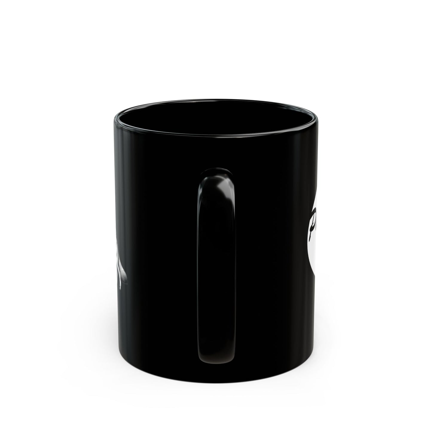 Levy’s Genuine Phuq Sauce Black Mug 11oz complete with a Long Dog