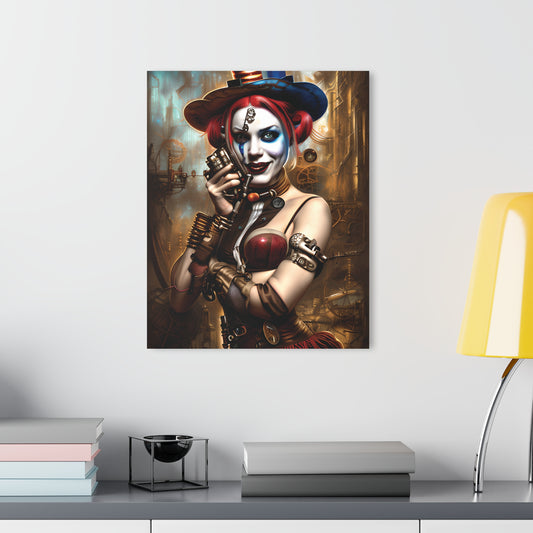 Hyper Realistic Steampunk Harley Quinn Acrylic Prints (French Cleat Hanging)