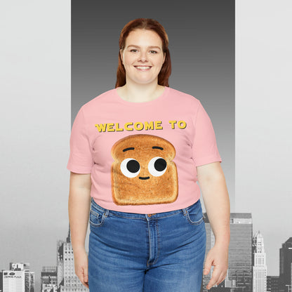 Welcome to the Darkside Unisex Jersey Short Sleeve Tee