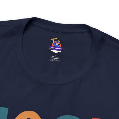 Colorful Good Vibes Only Unisex Jersey Short Sleeve Tee