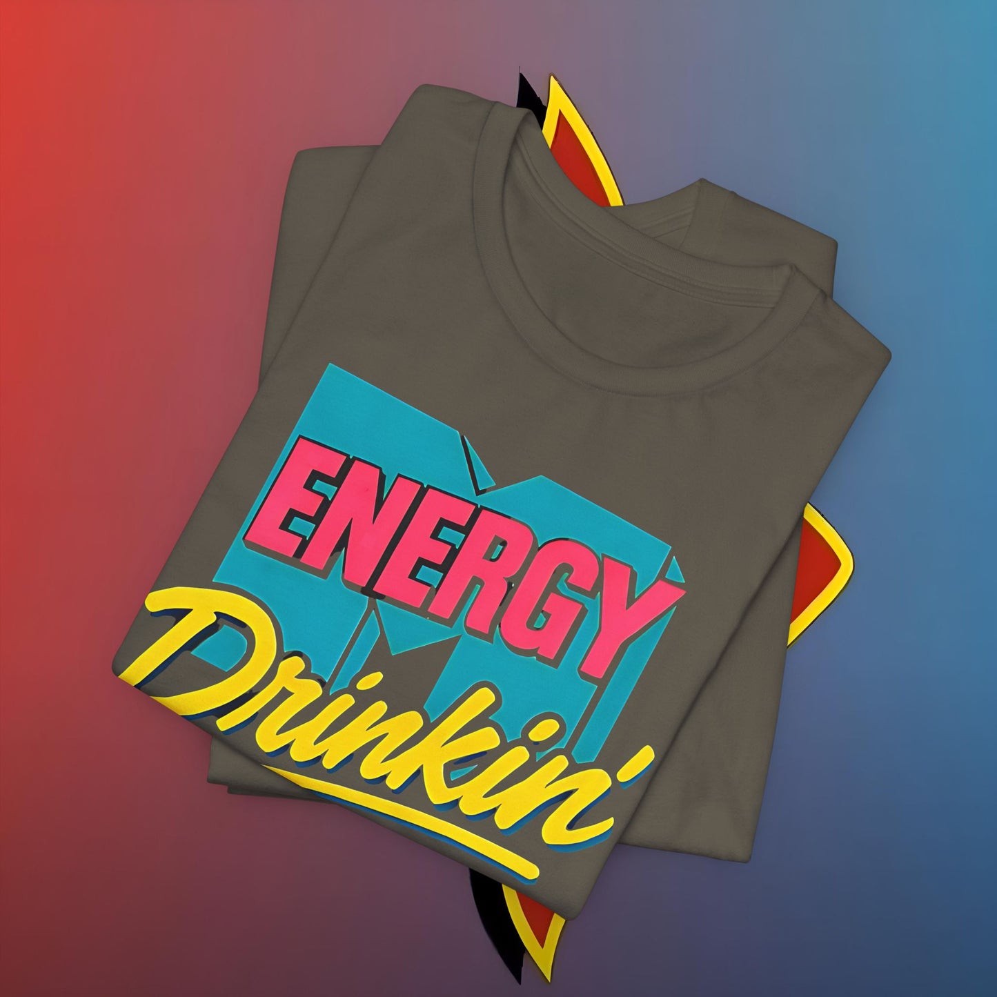 Energy Drinkin’ with MJ Tee – Shuli Network Edition | Retro Chaos