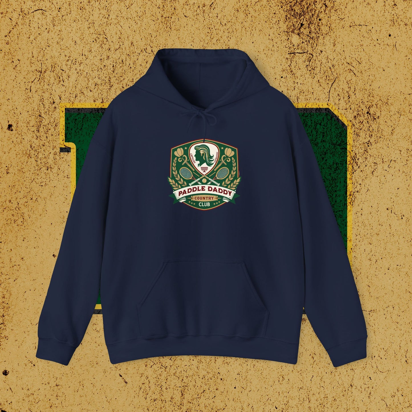 Paddle Daddy Hoodie, Unisex Hooded Sweatshirt for Dads, Elite-ish Comfort for the Ironically Refined