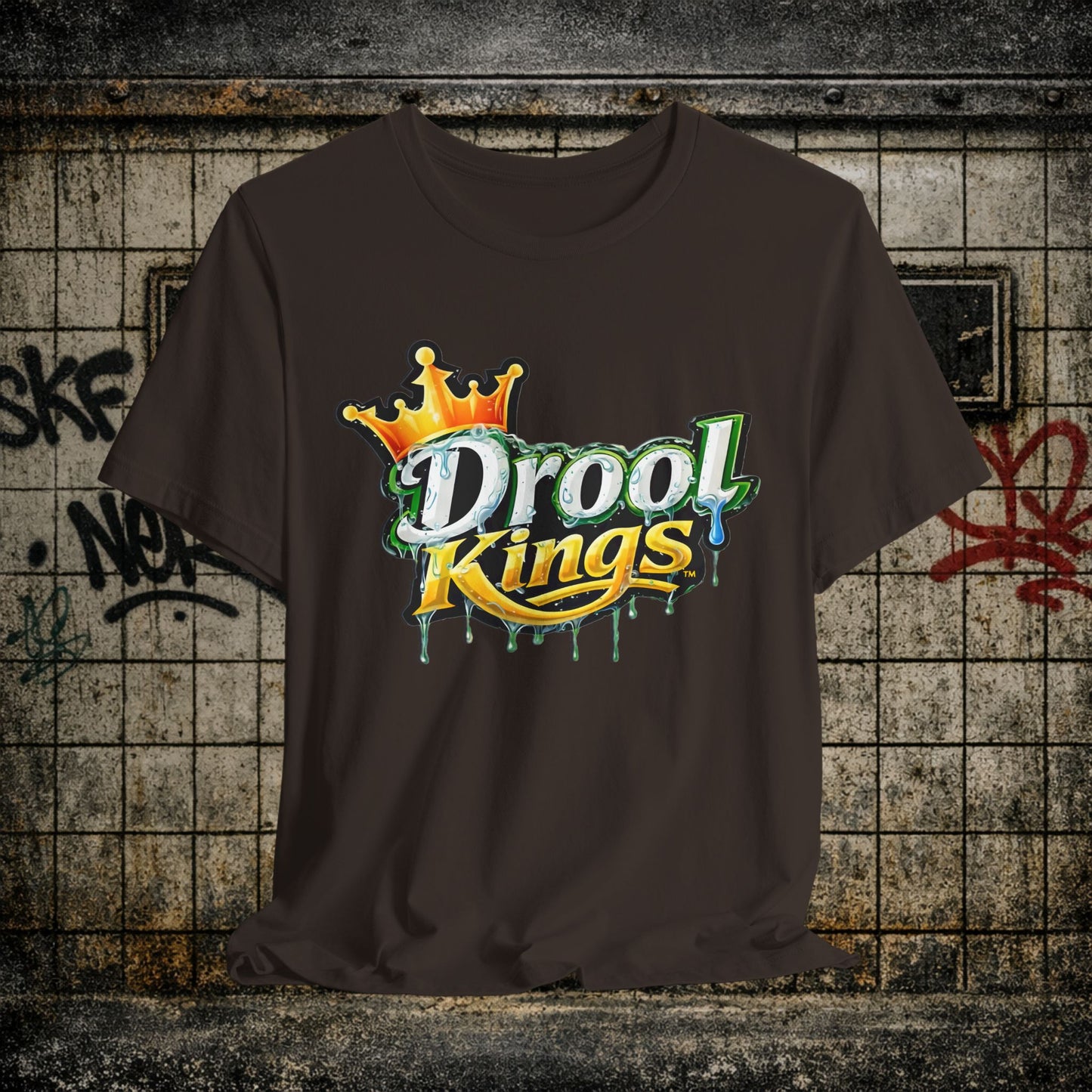 Drool Kings Graphic Tee — Urban Crown Shuli Streetwear T‑Shirt