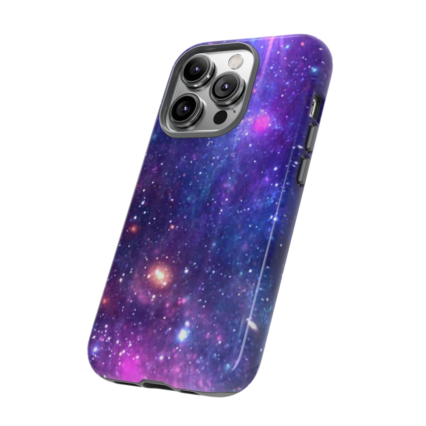 Purple Beyond the Stars Outer Space Out of this World Tough Cases (iPhone, Google, Samsung)