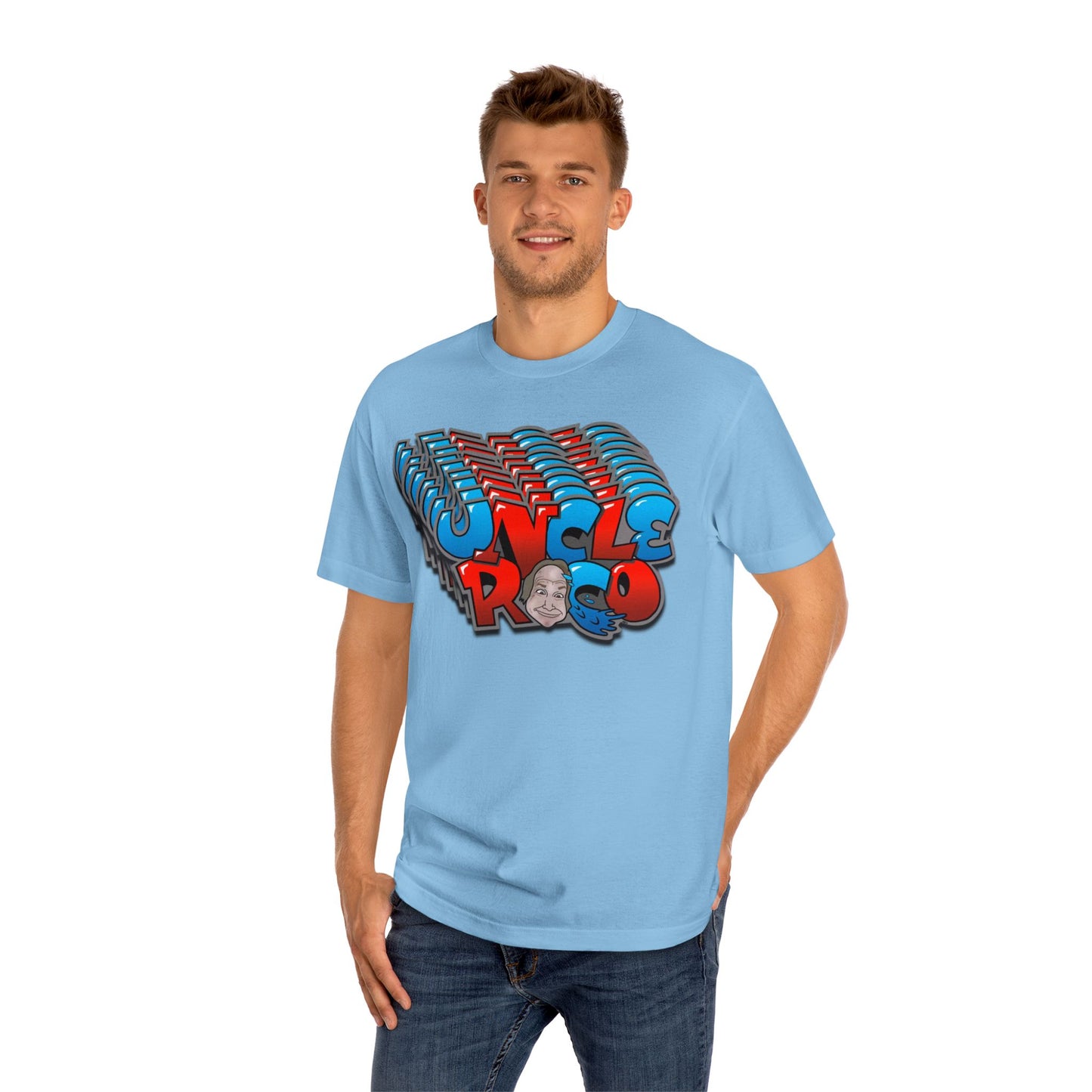 'Uncle Rico' Retro 3D Text Design