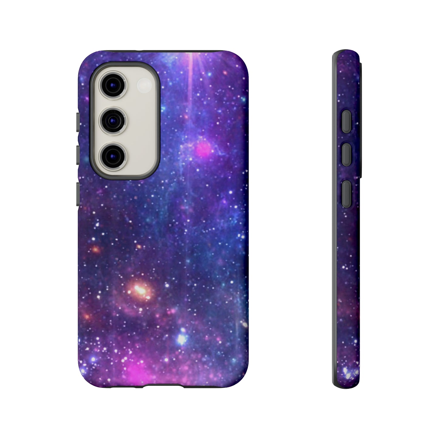 Purple Beyond the Stars Outer Space Out of this World Tough Cases (iPhone, Google, Samsung)