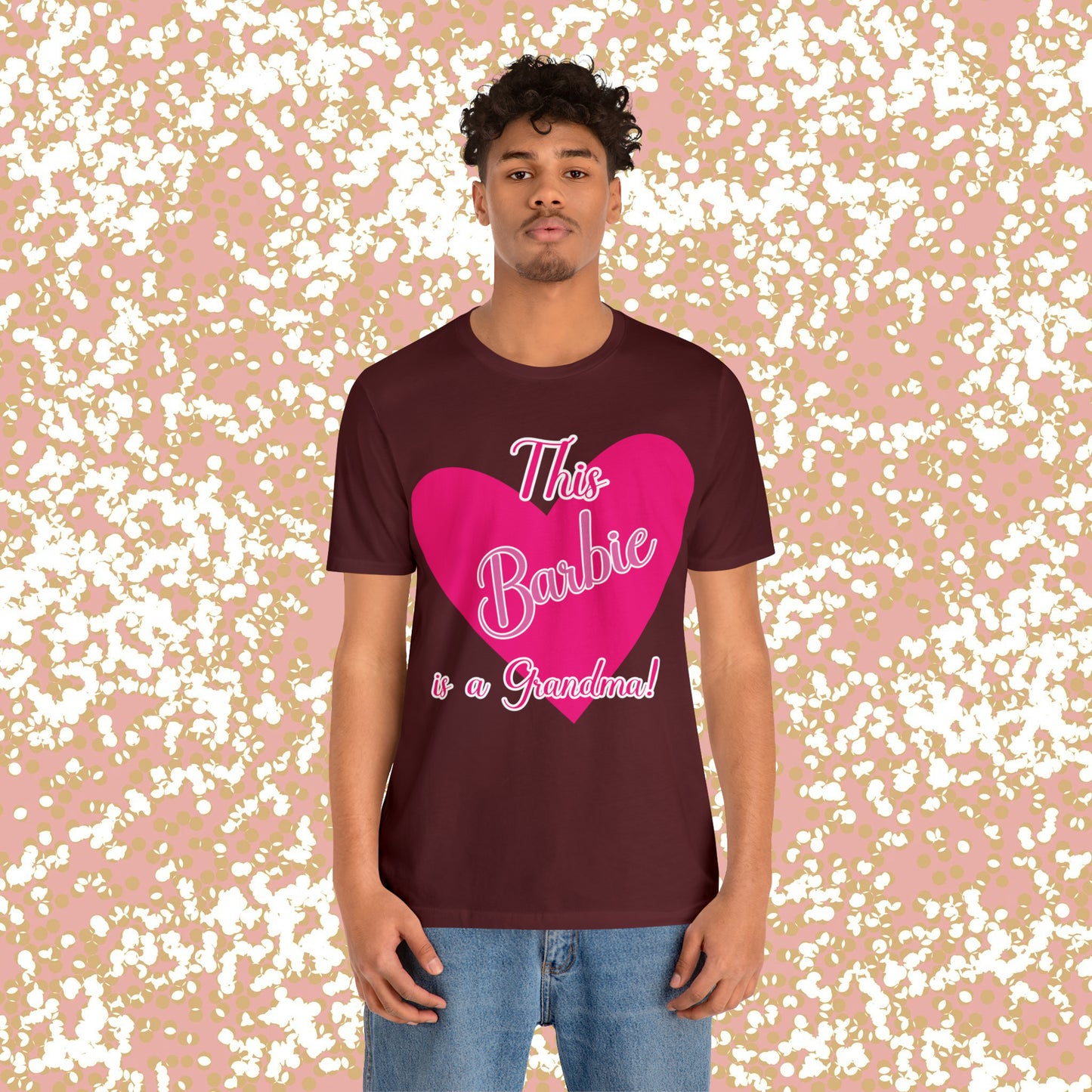 This Barbie is a Grandma Unisex Jersey Short Sleeve Tee