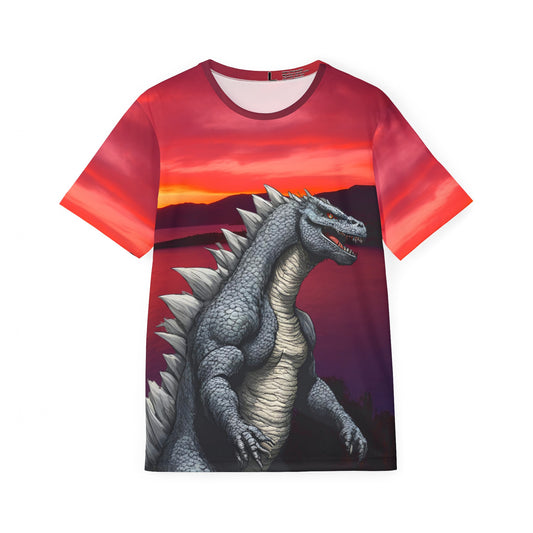 Godzilla-Inspired Lizard Unleashed Jersey: Roar Your Style! Men's Sports Jersey (AOP)