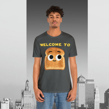 Welcome to the Darkside Unisex Jersey Short Sleeve Tee