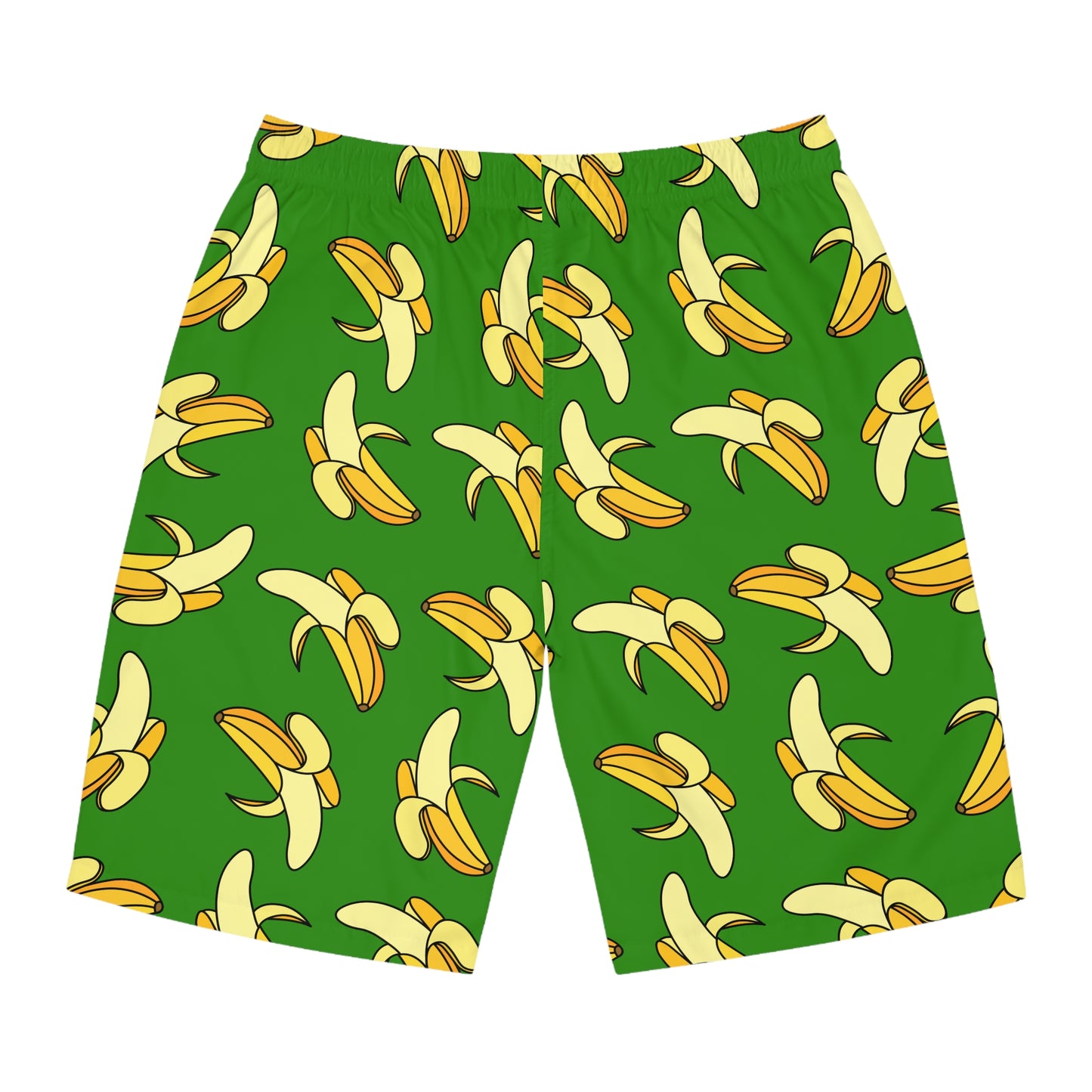 Aloha Chuckle Havana Banana Mens Board Shorts (AOP)