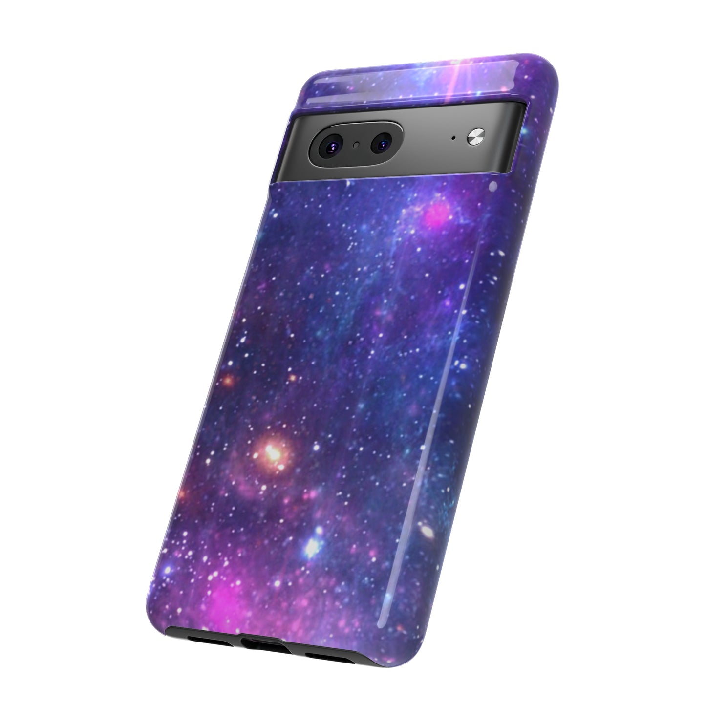 Purple Beyond the Stars Outer Space Out of this World Tough Cases (iPhone, Google, Samsung)