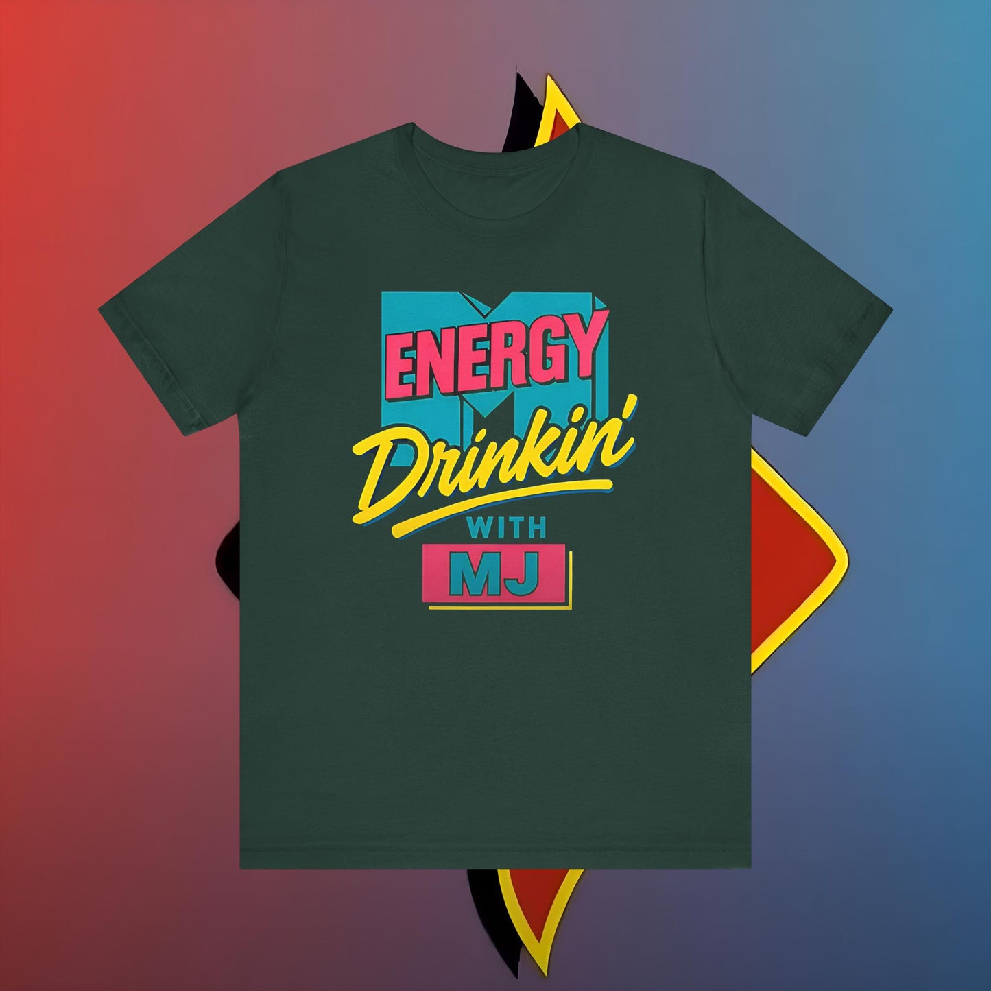 Energy Drinkin’ with MJ Tee – Shuli Network Edition | Retro Chaos