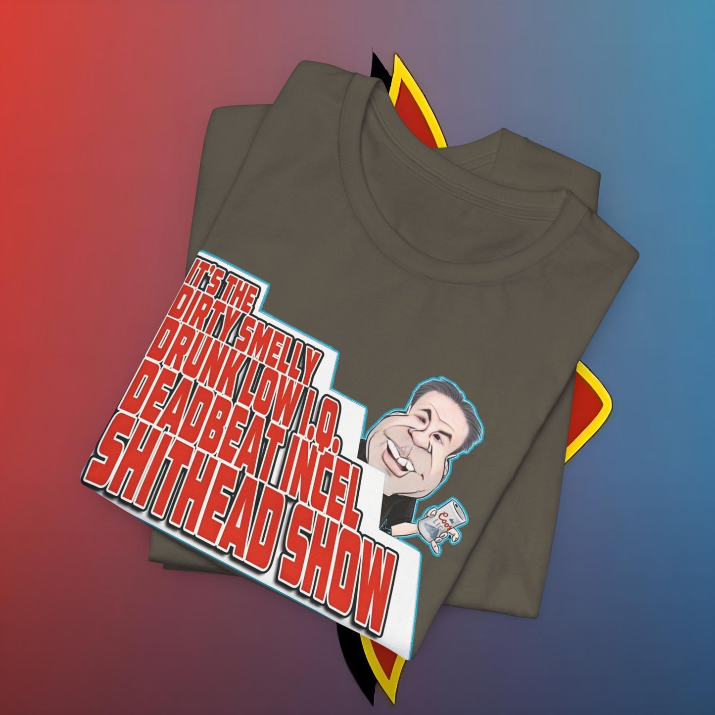 The Drunk Low IQ Deadbeat Incel Show – The Shuli Network Special Edition #skoal" Unisex Jersey Short Sleeve Tee