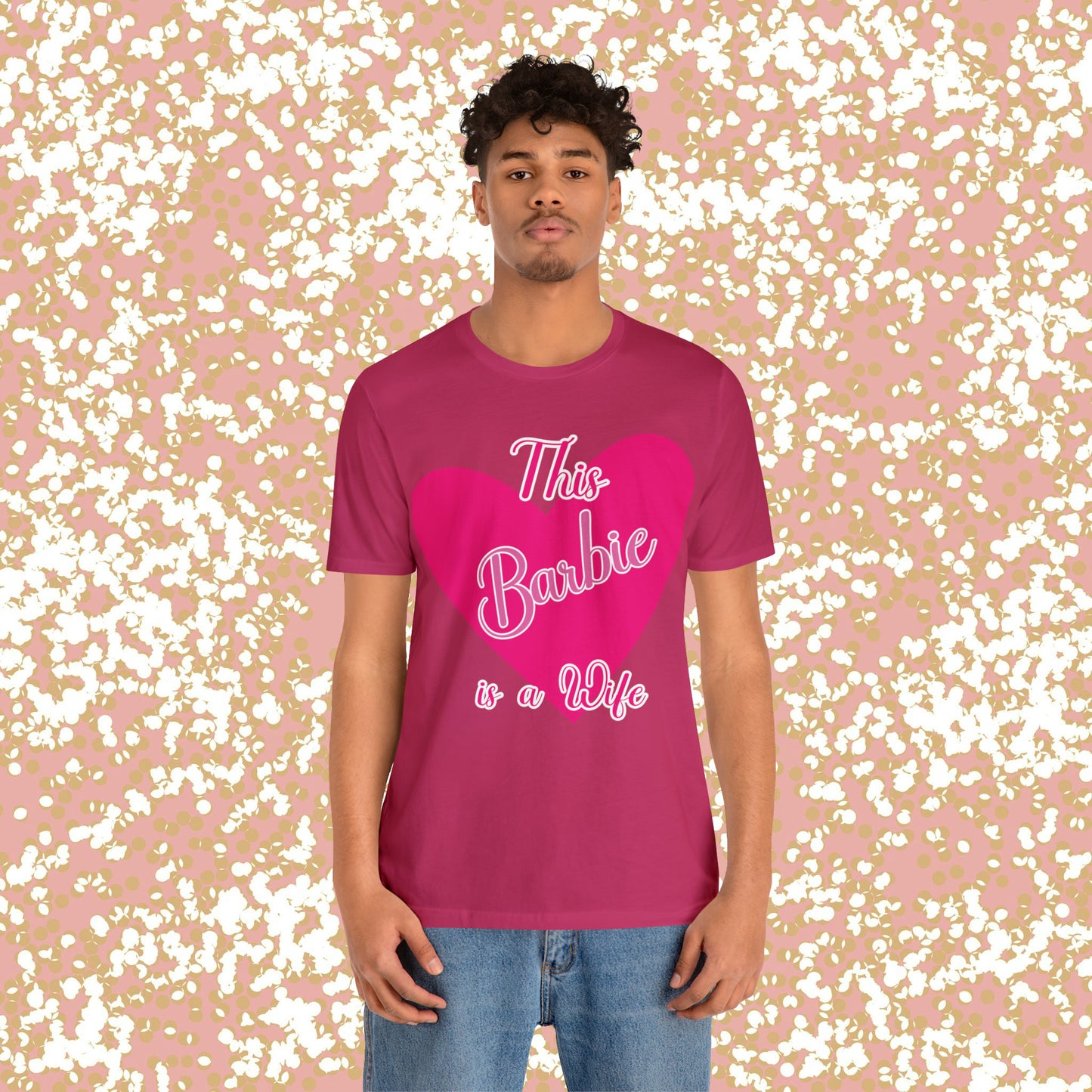 This Barbie is a Wife Unisex Jersey Short Sleeve Tee Gifts for her