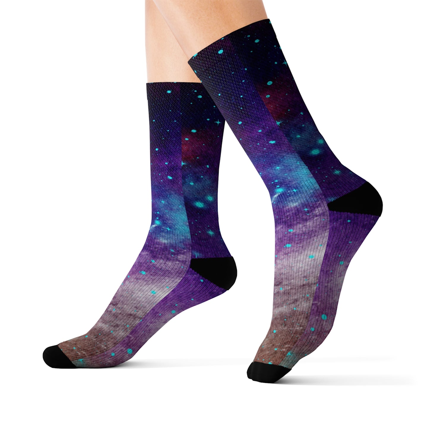 Outer Space Out of this World Sublimation Socks