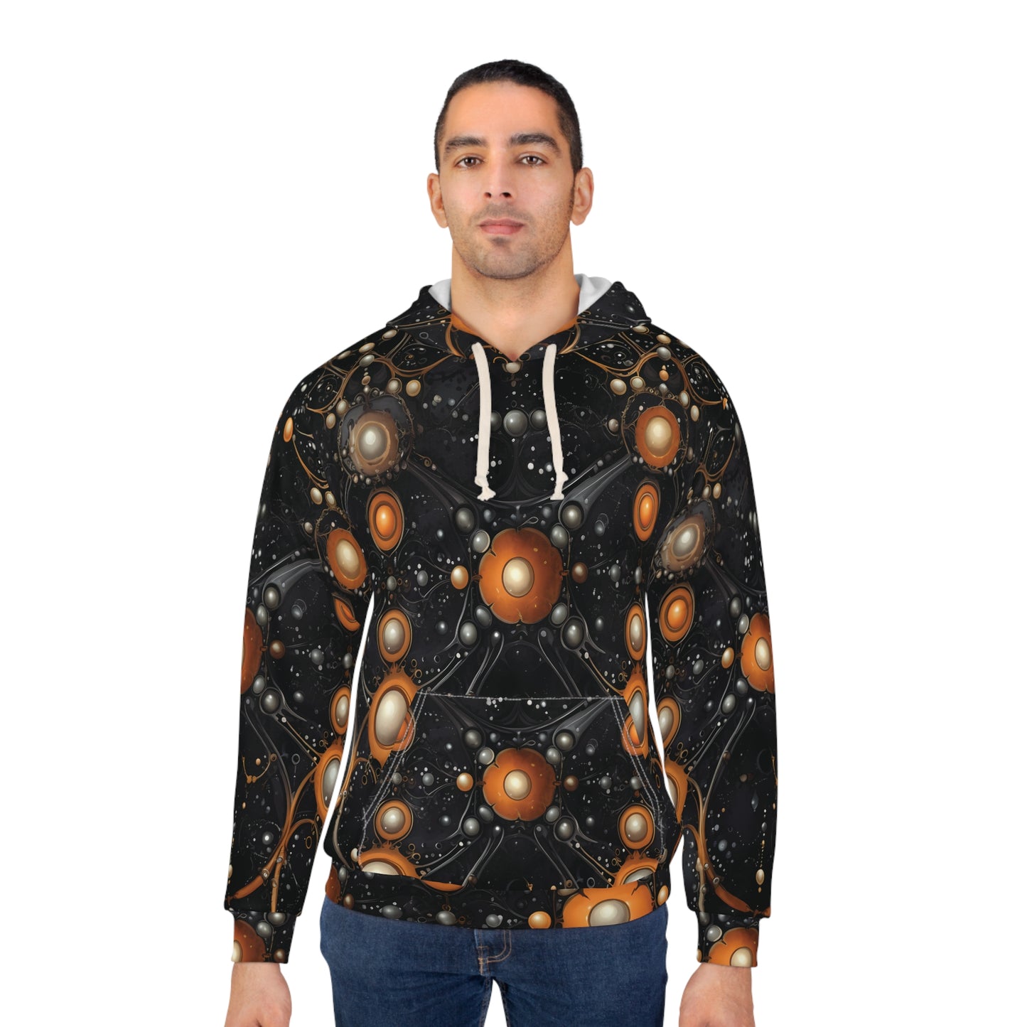 Halloween SteamPunk Unisex Pullover Hoodie (AOP)