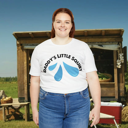 Daddy's Little Squirt Unisex Jersey Short Sleeve Tee
