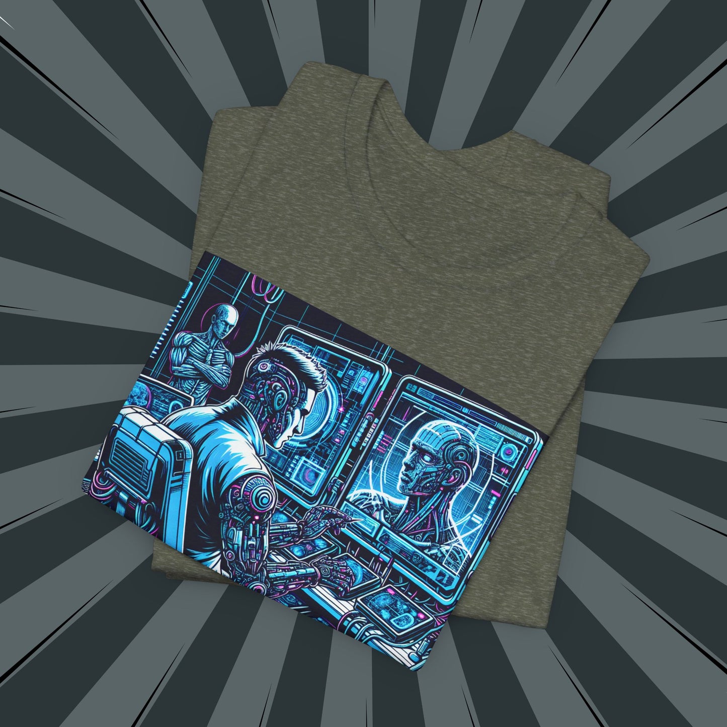 Tech-Inspired Graphic Tee, Vintage Gamer Shirt, Unisex Tee for Tech Lovers, Perfect Gift for Gamers, Retro Gaming Apparel