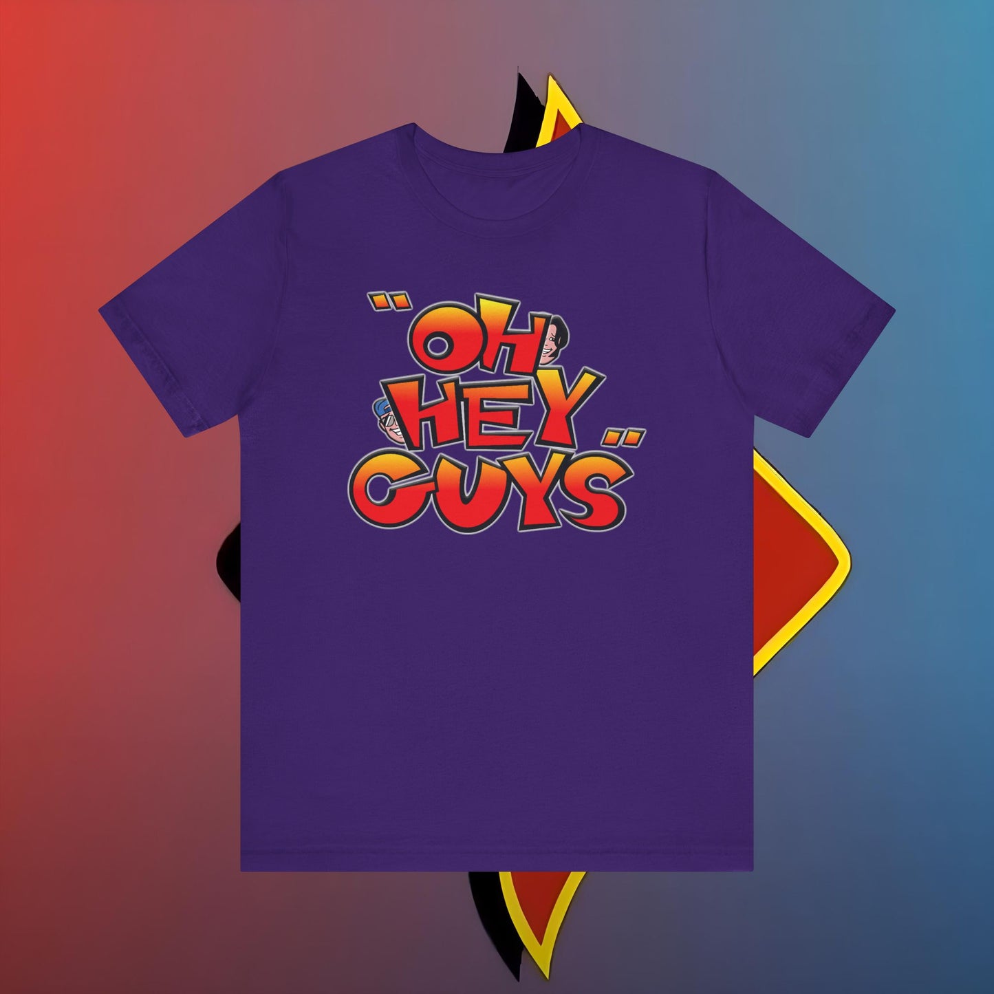 "Oh Hey Guys, New Jersey Comedy Edition #skoal" Unisex Jersey Short Sleeve Tee