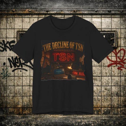 The Decline of TSN "On Air" Vintage Radio Tee