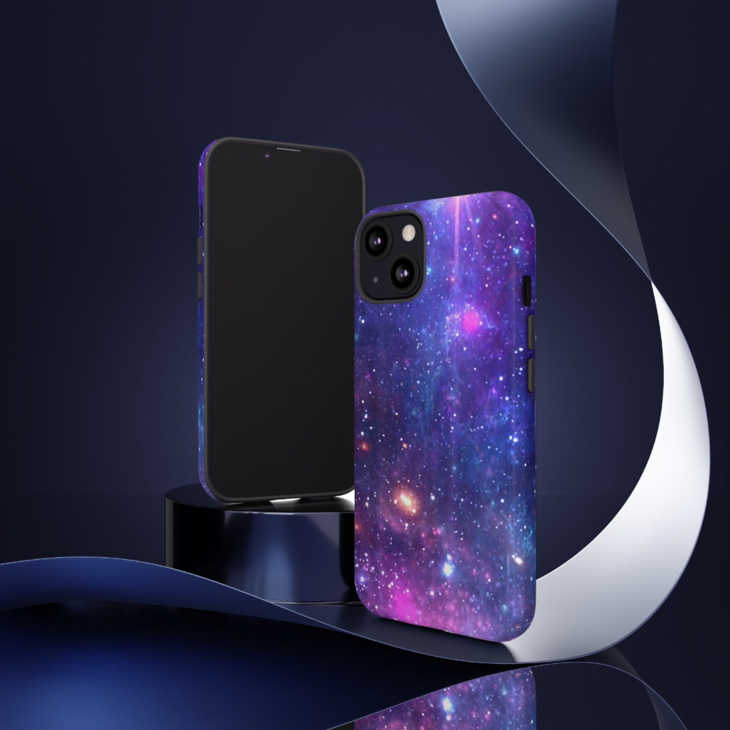 Purple Beyond the Stars Outer Space Out of this World Tough Cases (iPhone, Google, Samsung)