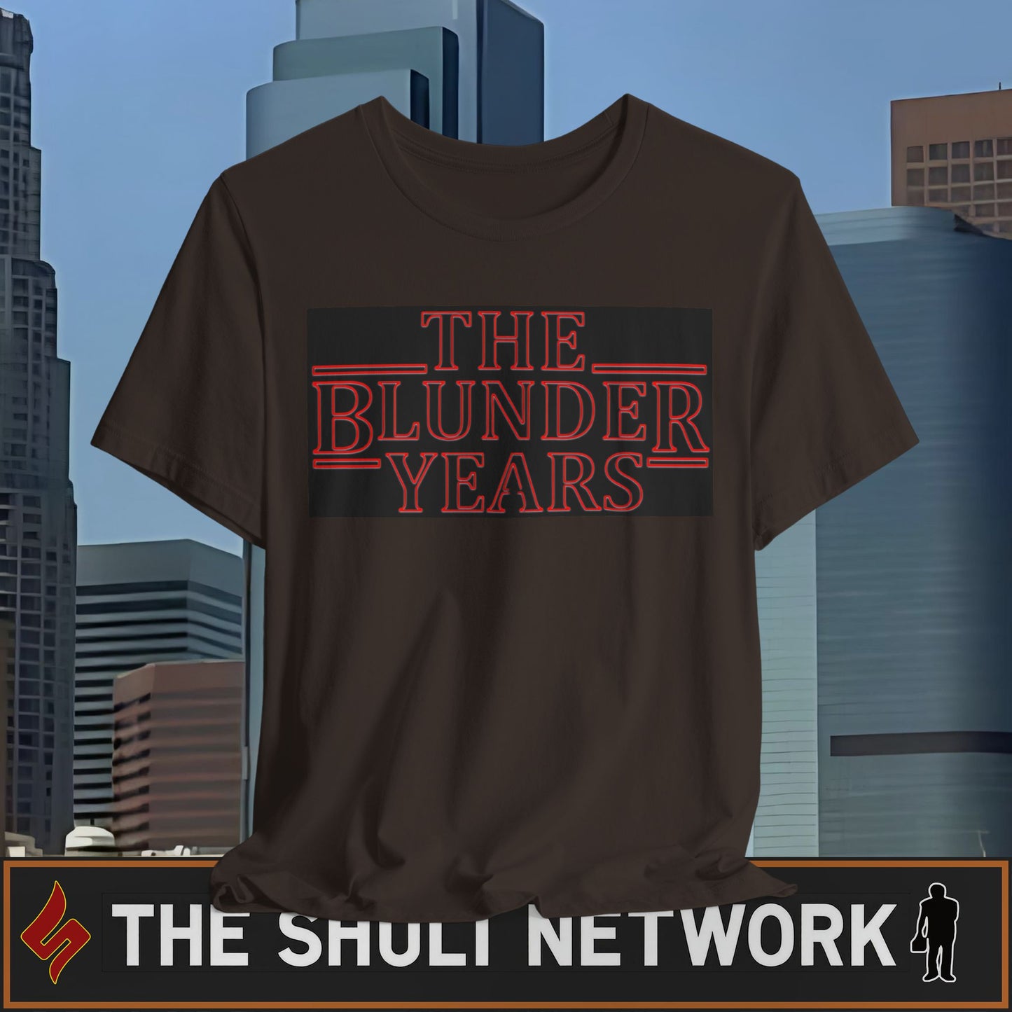 The Blunder Years Tee — Retro Sci‑Fi Inspired Graphic T-Shirt