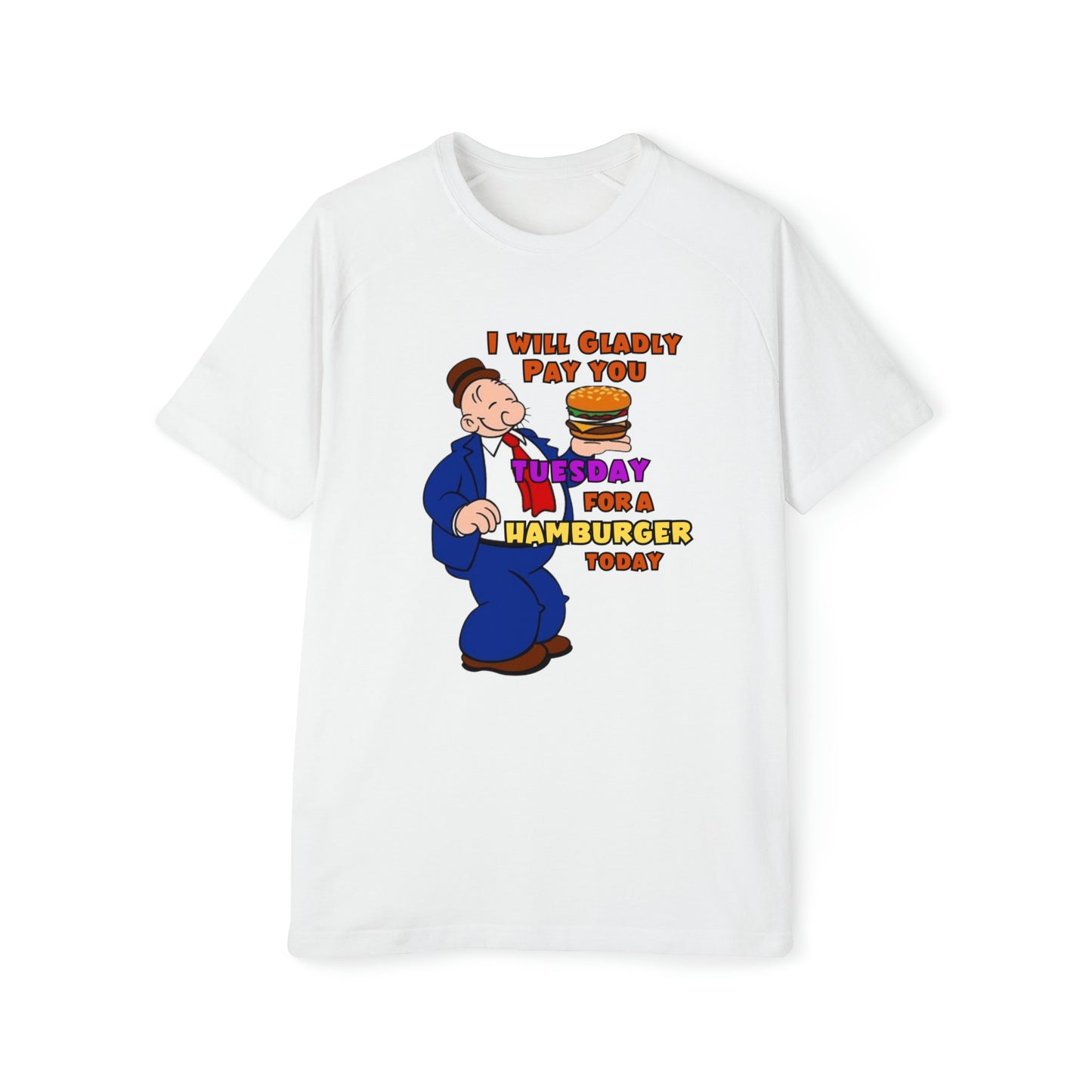 Wimpy "Gladly Pay You Tuesday" Men's Raglan T-Shirt